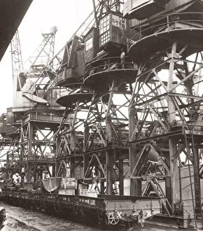 1940s East Africa - view of docks at Mombasa Kenya