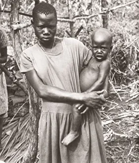 1940s East Africa - woman Banyankole tribal group
