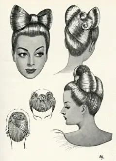 Daisy Prints: 1940s hairstyle - Bow