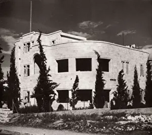 1943 - Jerusalem, Palestine (Israel) - modern architecture