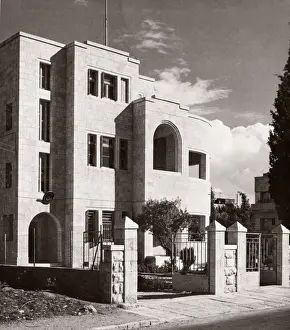 1943 - Jerusalem, Palestine (Israel) - modern architecture