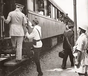 1943 Middle East Syria refugees from Europe Taurus Express
