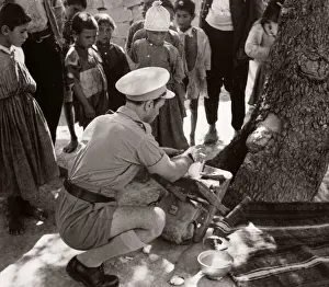 1943 Syria British military treat Kurdish on Turkey border