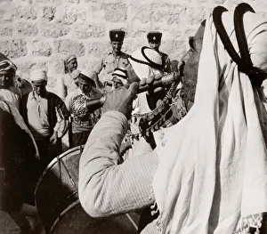 1943 Syria - celebrating the festival of Eid at Bobline