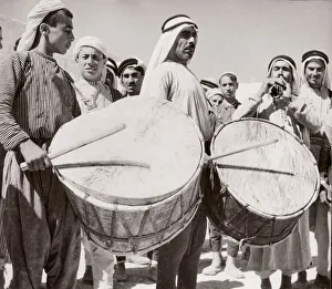 1943 Syria - celebrating the festival of Eid at Bobline