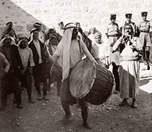 1943 Syria - celebrating the festival of Eid at Bobline