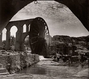 1943 Syria - Hama on the river Orontes