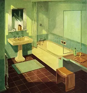 1950s bathroom