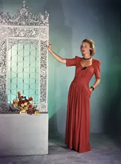 C1950 Prints: 1950S Evening Wear