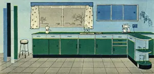 1950s Kitchen layout