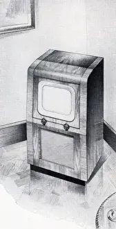 1950s television set