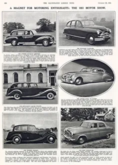 Magnet Prints: The 1951 Motor Show