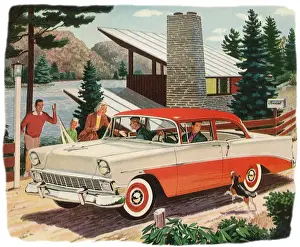 Greet Prints: 1956 Chevrolet Bel-Air Date: 1955