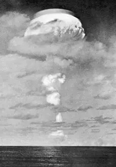 Nuclear Prints: 1957 nuclear test: First hydrogen bomb test