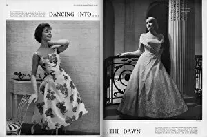 Images Dated 31st May 2017: The 1958 Season - Dresses for Dancing into the Dawn