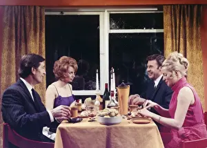 Crockery Prints: 1960s Dinner Party