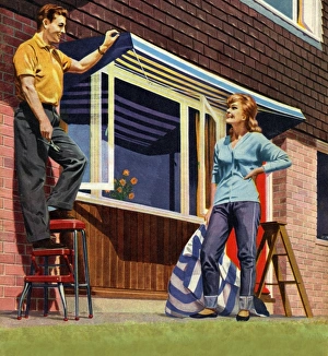 Images Dated 22nd November 2011: 1960s DIY