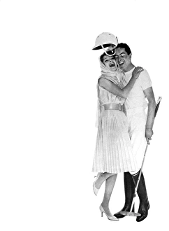 Images Dated 22nd August 2011: 1960s fashion, wearing Ronald Paterson for the polo