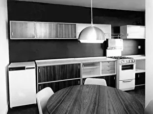 A 1965 Housewife's dream fitted space-age kitchen