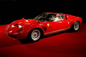 Piet Prints: 1967 Lamborghini Miura Jota entered by Piet Pulford and on show at The Earls Court Motor