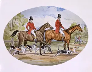 Foxhunters Prints: A 19th century hunt