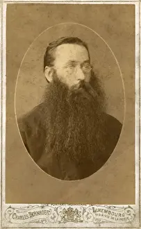 Cadet Prints: A 19th century member of the Reding Family - Huge Beard