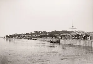 19th century photograph China c. 1880s - Wuchang Wuhan