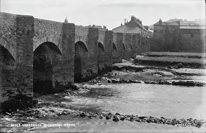 Wadebridge Prints: 19th Century Wadebridge Bridge
