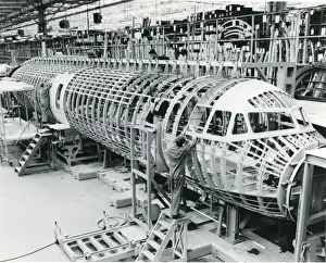 1st British Aerospace ATP under construction at Woodford
