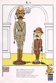 Rudyard Prints: 1st Earl Kitchener and Rudyard Kipling
