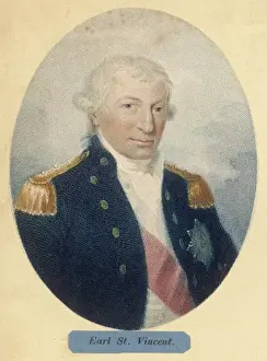 1823 Prints: 1st Earl of St Vincent