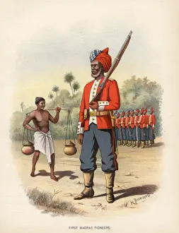 Madras Prints: 1st Madras Pioneers