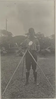 1st Port of Spain scout with heliograph, Trinidad