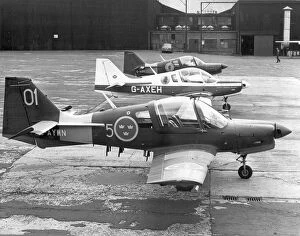 Swedish Collection: 1st two prototypes of the Scottish Aviation Bulldog