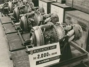 Turboprop Prints: The 2, 000th Rolls-Royce RB53 Dart turboprop