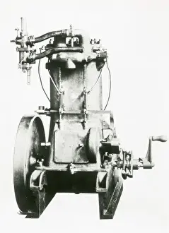 2-cylinder Napier 2 1 / 2-litre petrol engine