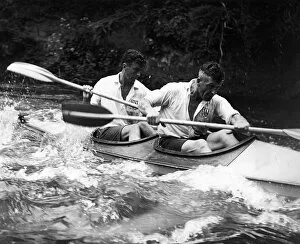 Twelve Collection: 2 MEN CANOEING 1960S