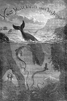 Fiction Collection: 20, 000 Leagues Under the Sea, Jules Verne - title page