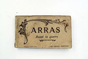 Images Dated 28th January 2013: 20 postcards in a booklet entitled Arras - Avant la guerr