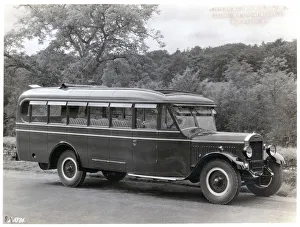 Thornycroft Prints: 20 seater bus