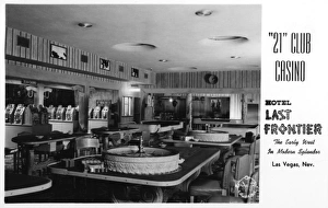 Roulette Gallery: 21 Club Casino, Hotel Last Frontier, Las Vegas, USA