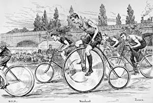 The 24 hour Bicycle Race at Herne Hill, 1892