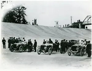 Stripped Prints: 24 hour endurance record, trio of 6 cylinder 65 hp Napiers