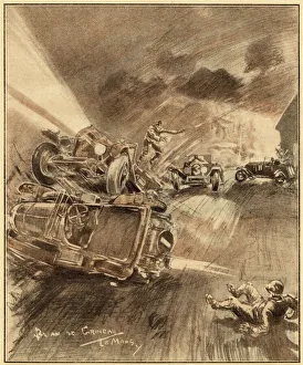 The 24 hour race at Le Mans, France for the Rudge-Whitworth Cup