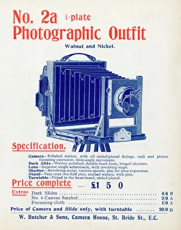 Primus Prints: No 2A Quarter Plate Photographic Camera Outfit
