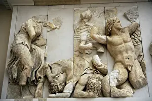Giants Prints: 2nd Century BC Acropolis Altar Ancient Age Antiquity
