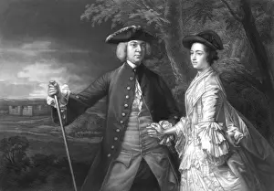 1770 Prints: 2nd Earl Egmont & Wife