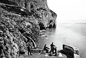 Europa Prints: 2nd Europa Advance Battery, Gibraltar, Victorian period
