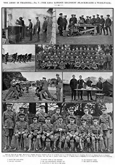Boot Gallery: 3 / 20th London Regiment (Blackheath & Woolwich) in training