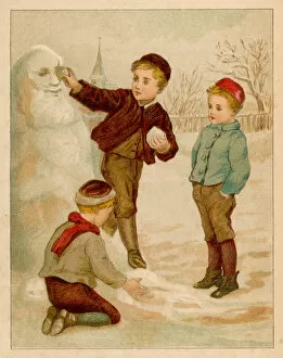Nostalgia Collection: 3 Boys and a Snowman